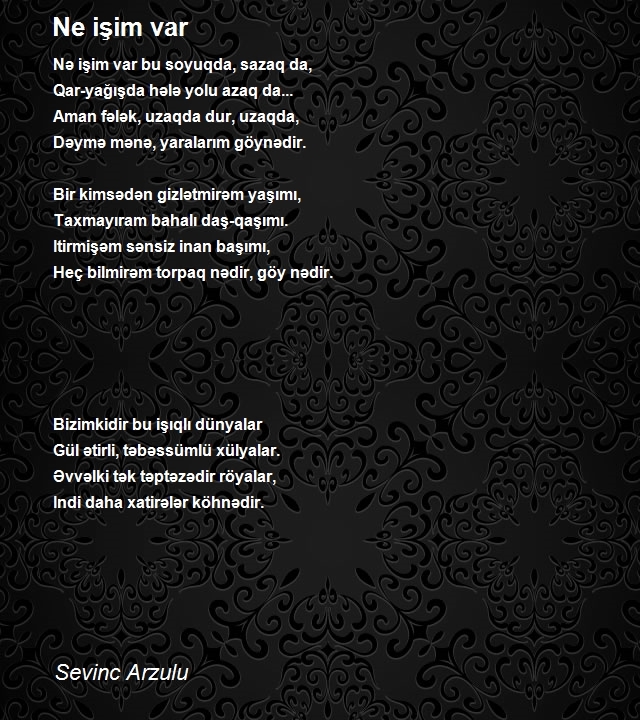 Sevinc Arzulu
