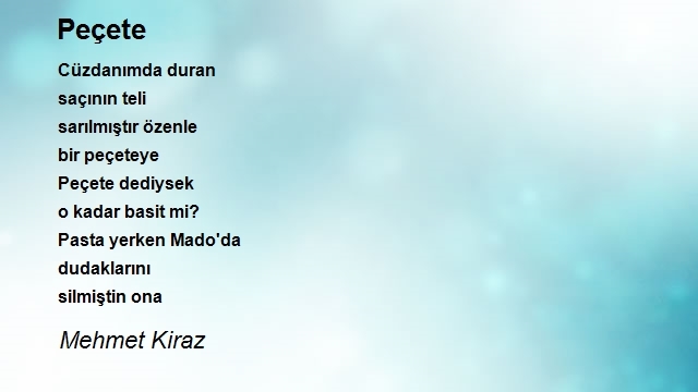 Mehmet Kiraz