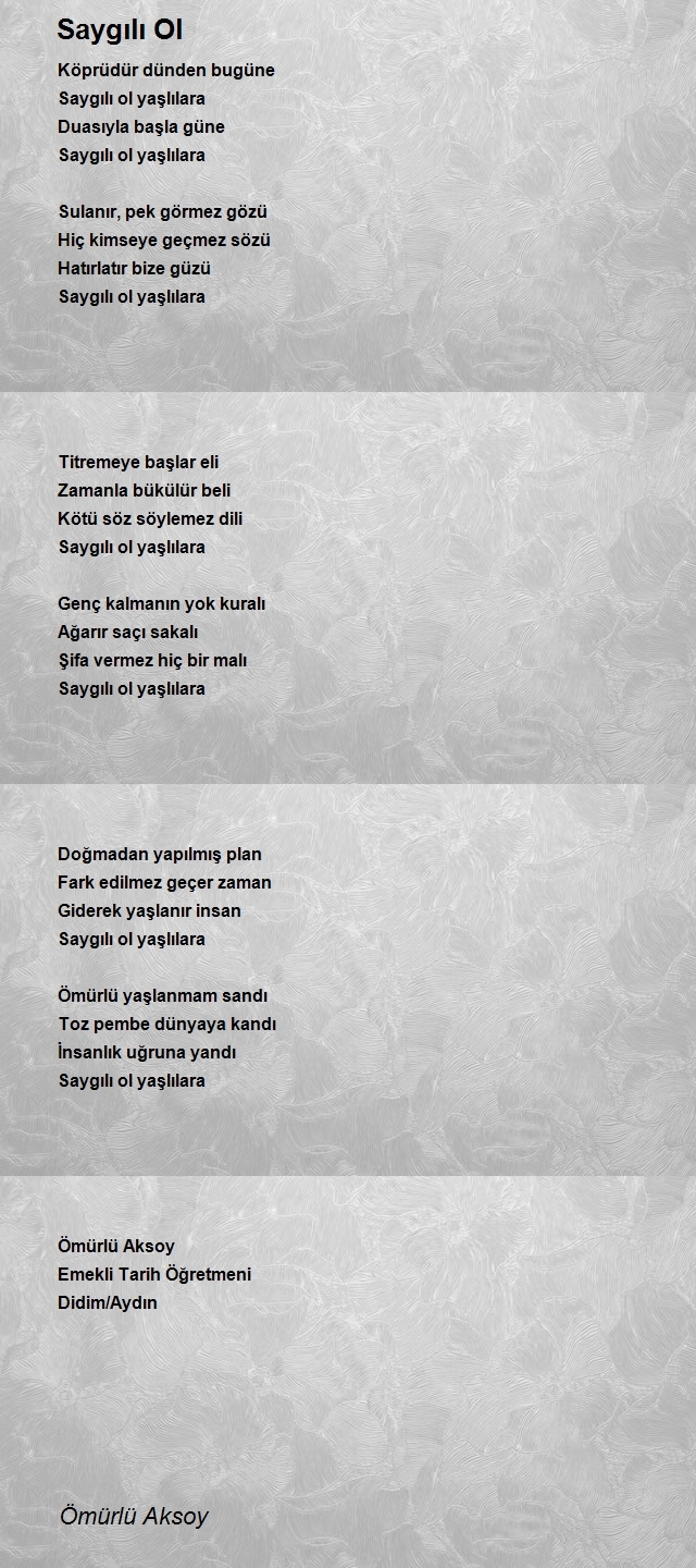 Ömürlü Aksoy