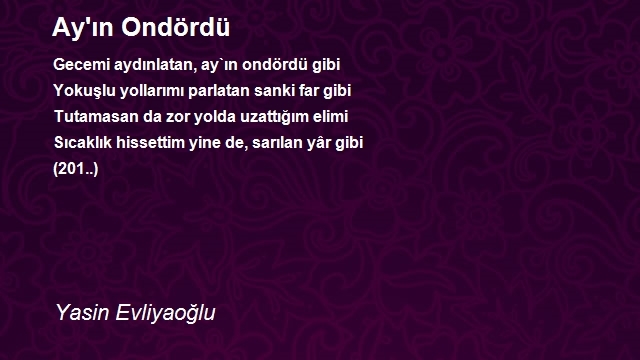 Yasin Evliyaoğlu