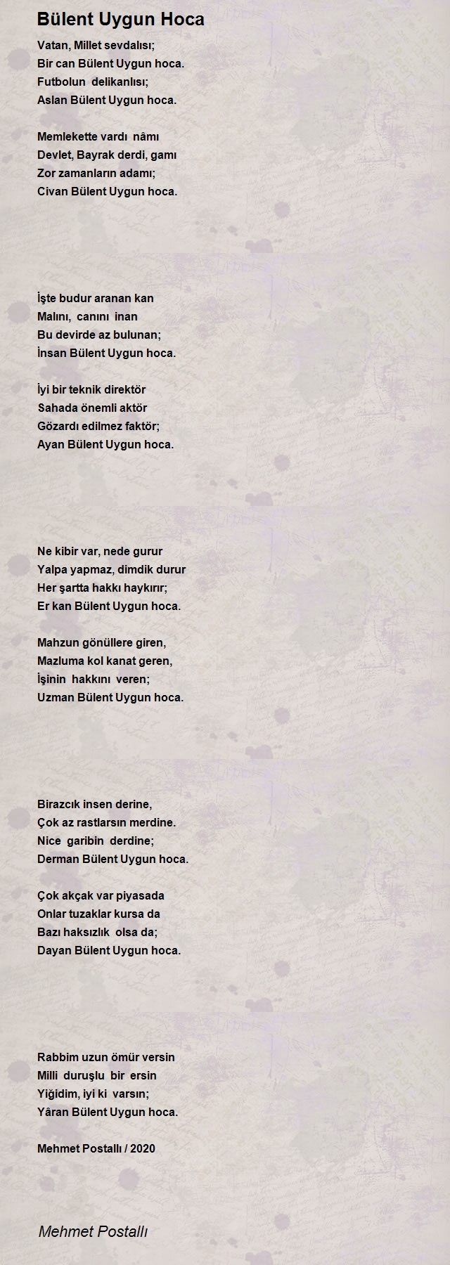 Mehmet Postallı