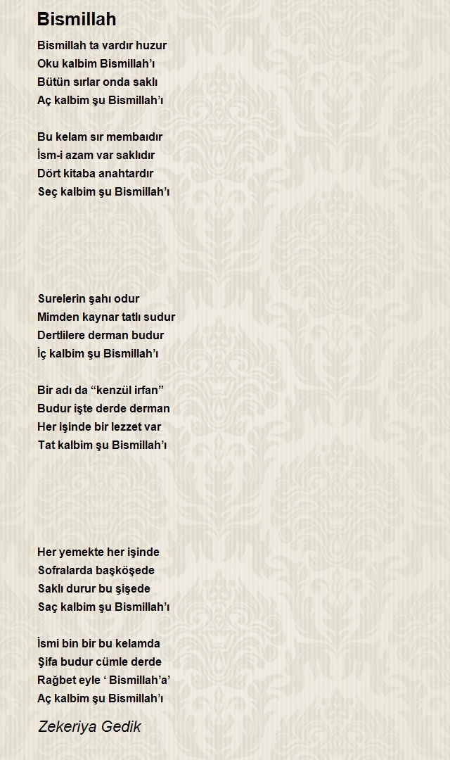 Zekeriya Gedik
