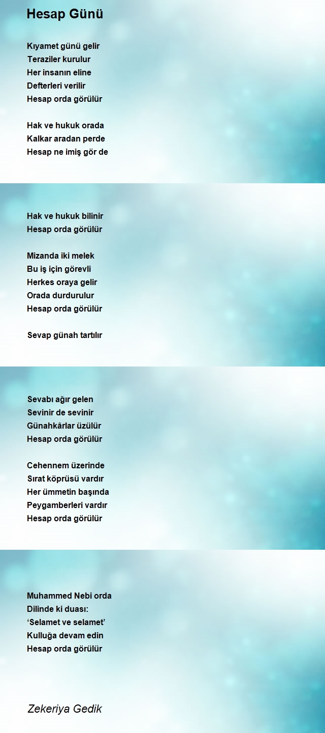 Zekeriya Gedik