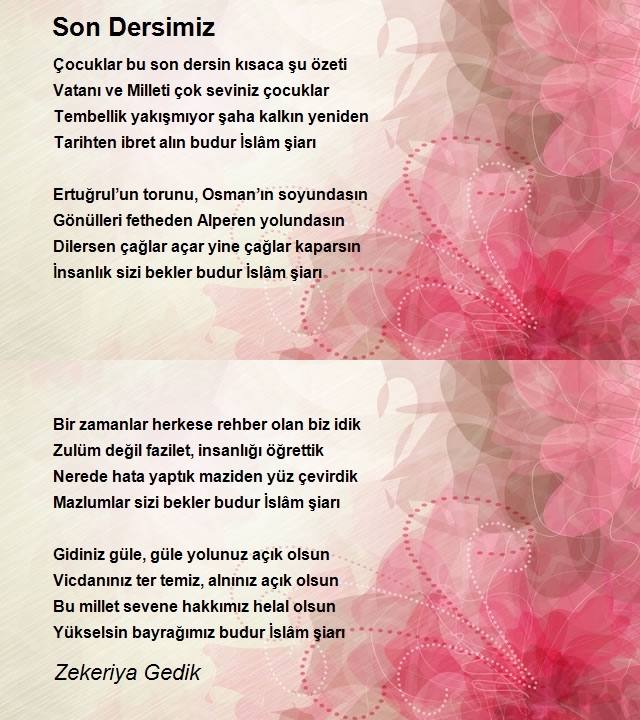 Zekeriya Gedik