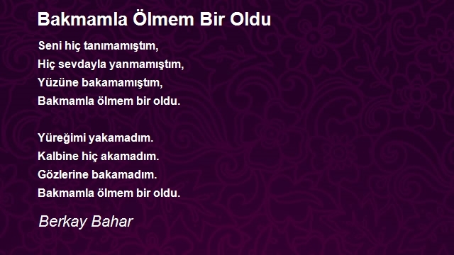 Berkay Bahar