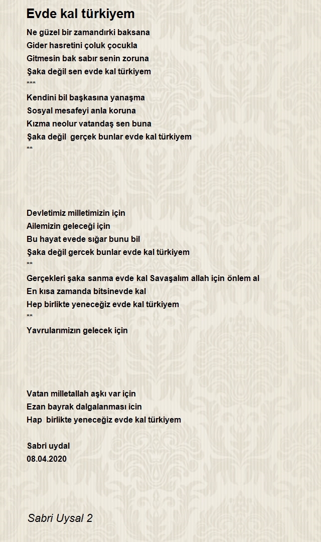 Sabri Uysal 2