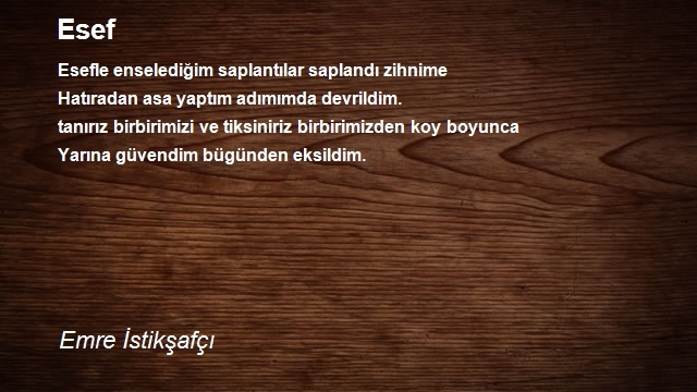 Emre İstikşafçı