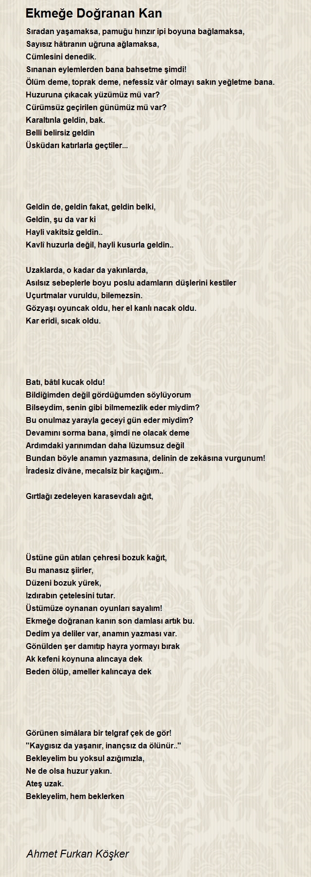Ahmet Furkan Köşker