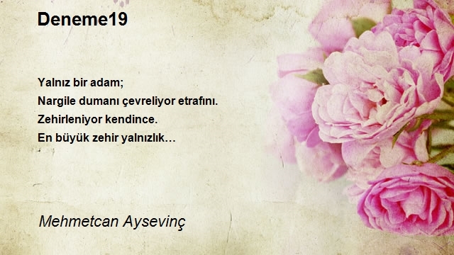 Mehmetcan Aysevinç