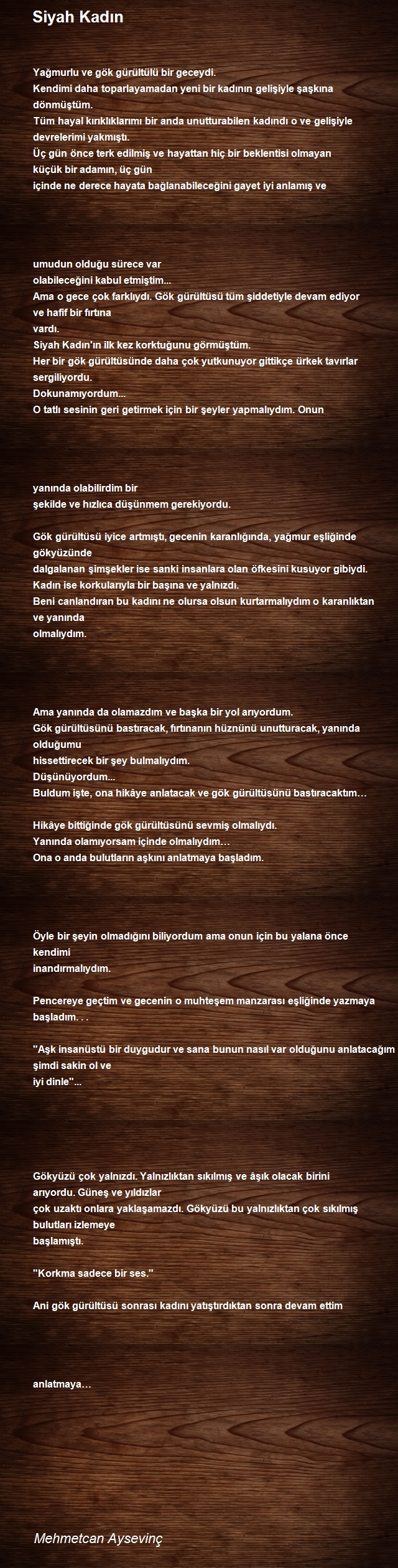 Mehmetcan Aysevinç