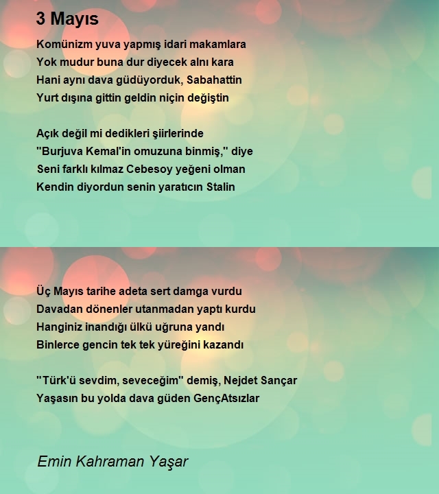 Emin Kahraman Yaşar