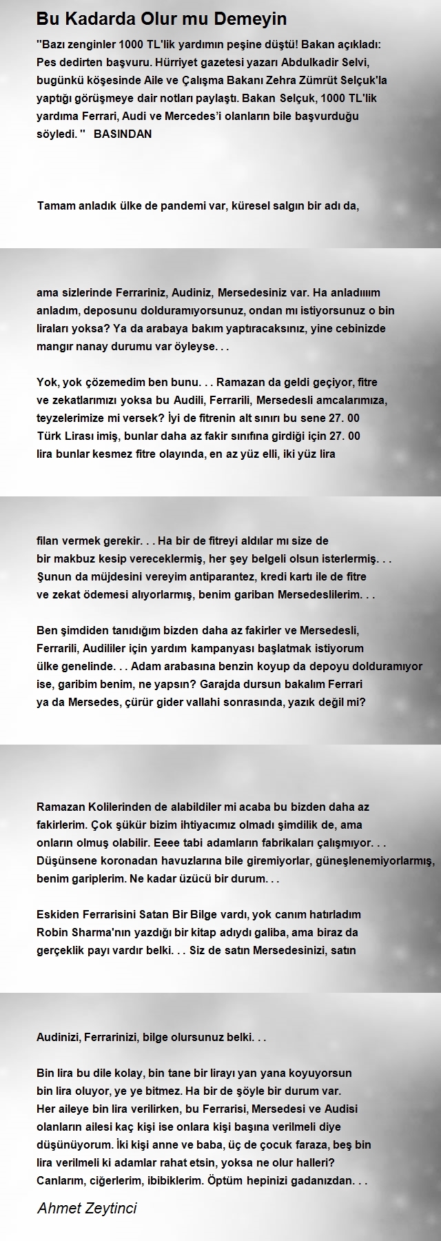 Ahmet Zeytinci