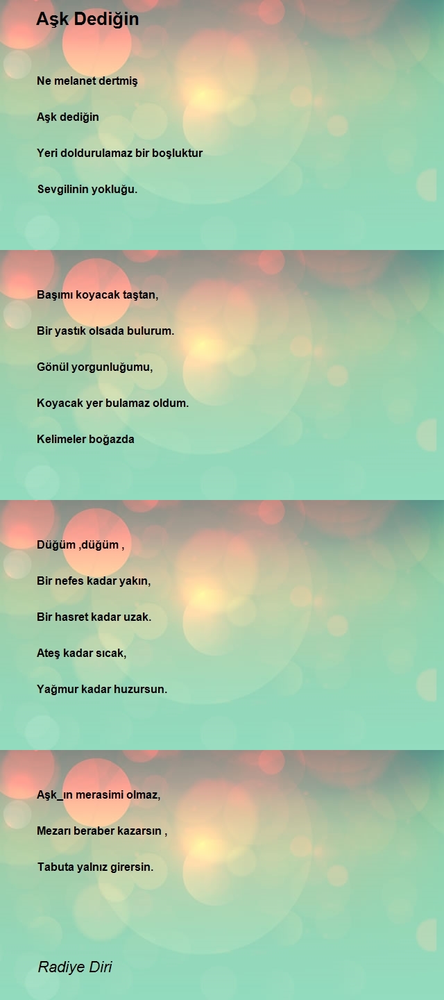 Radiye Diri