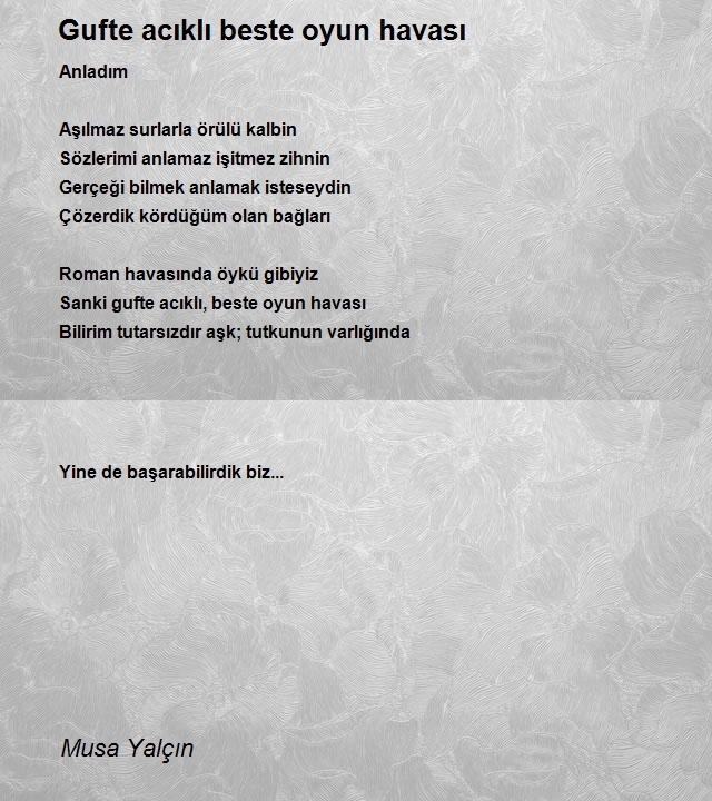 Musa Yalçın