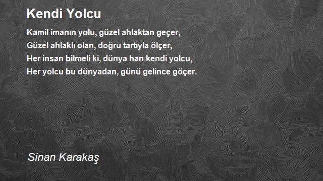 Sinan Karakaş