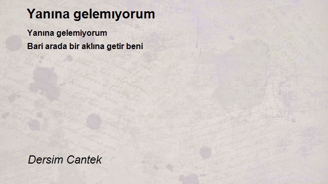 Dersim Cantek