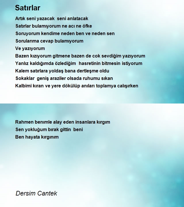 Dersim Cantek