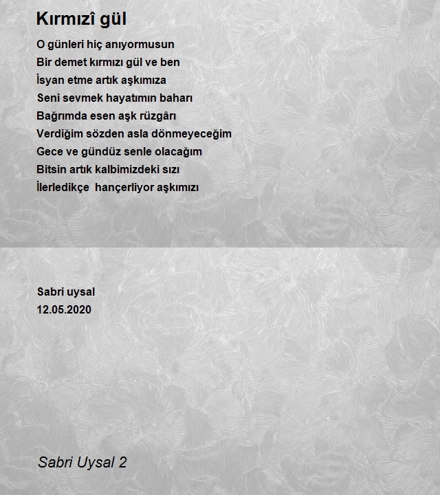 Sabri Uysal 2