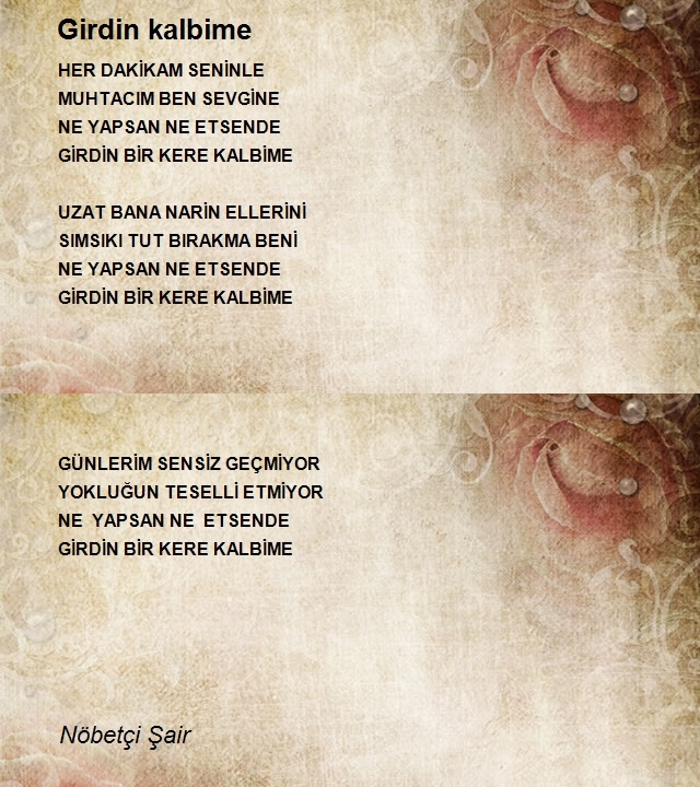 Nöbetçi Şair