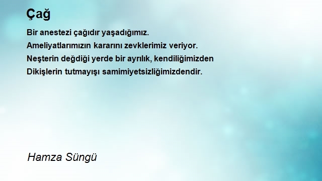 Hamza Süngü