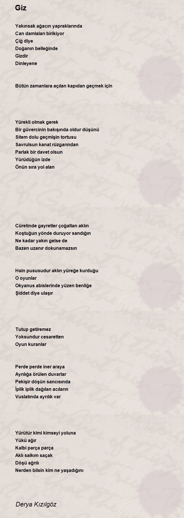 Derya Kızılgöz