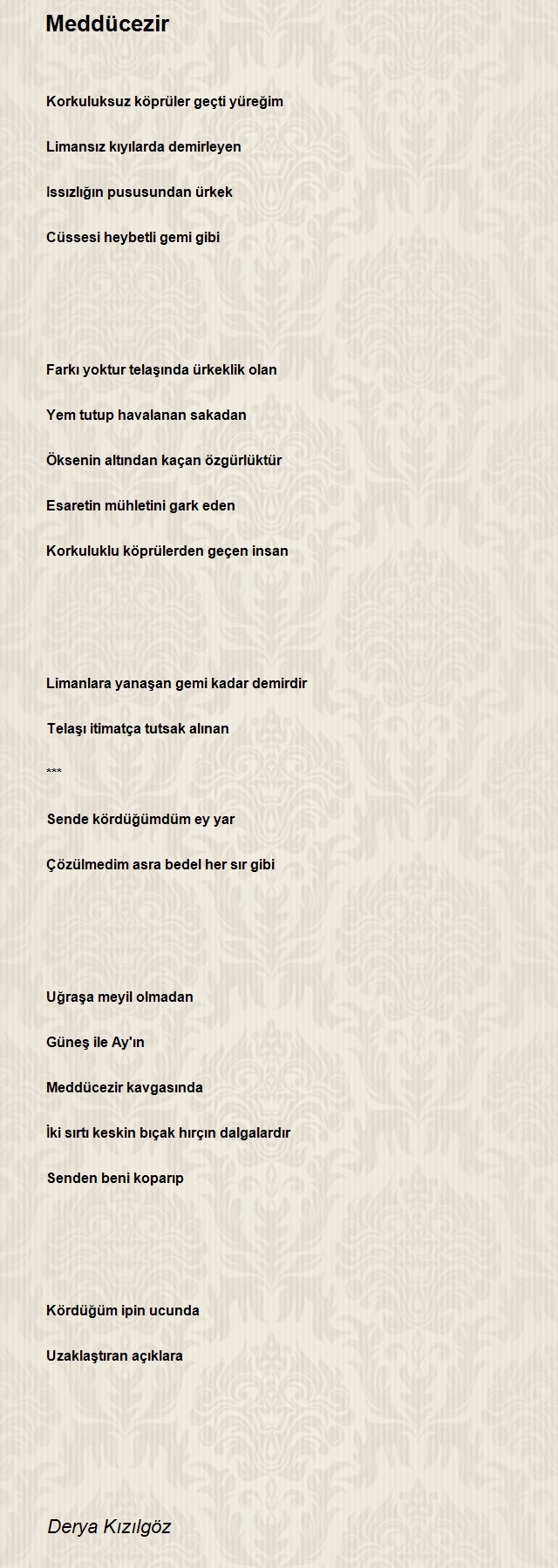 Derya Kızılgöz