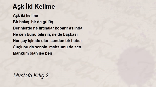 Mustafa Kılıç 2