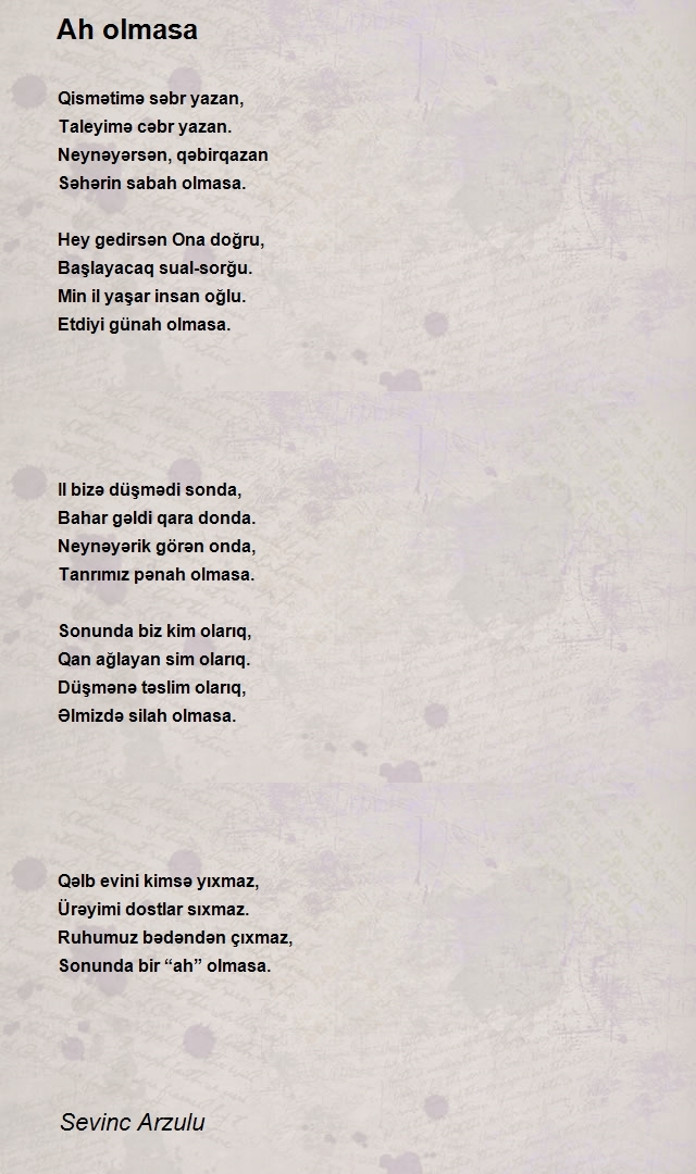 Sevinc Arzulu