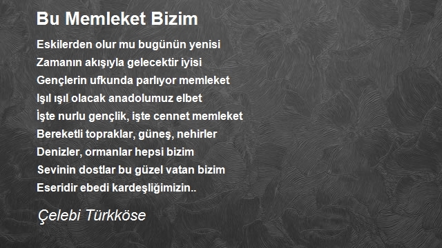 Çelebi Türkköse