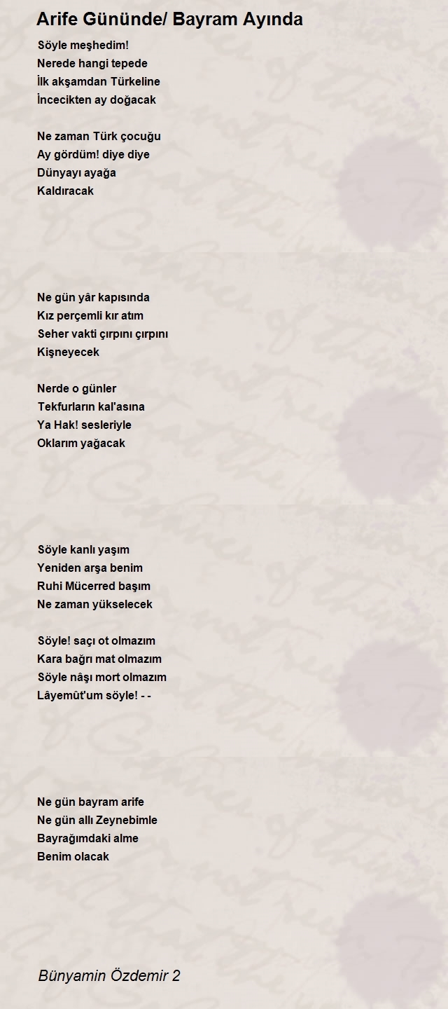 Bünyamin Özdemir 2