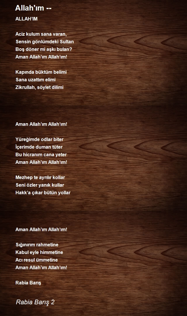 Rabia Barış 2