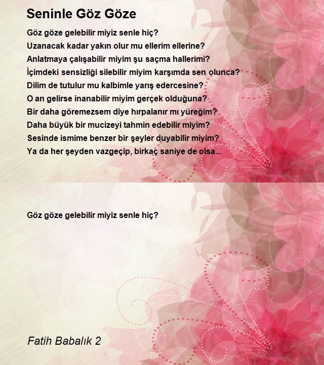 Fatih Babalık 2