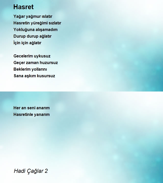Hadi Çağlar 2