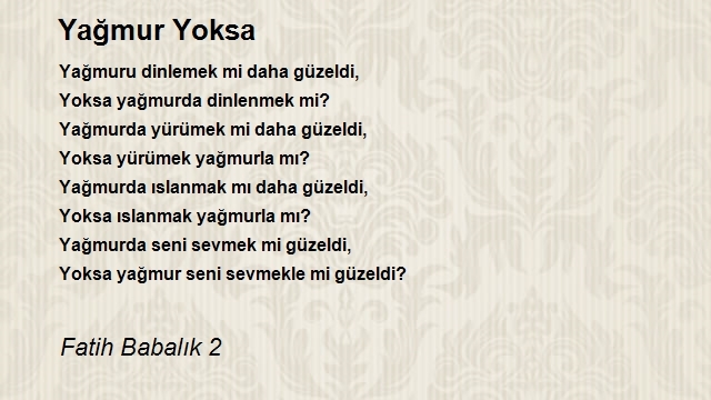 Fatih Babalık 2