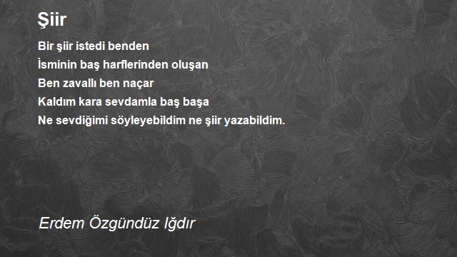 Erdem Özgündüz Iğdır