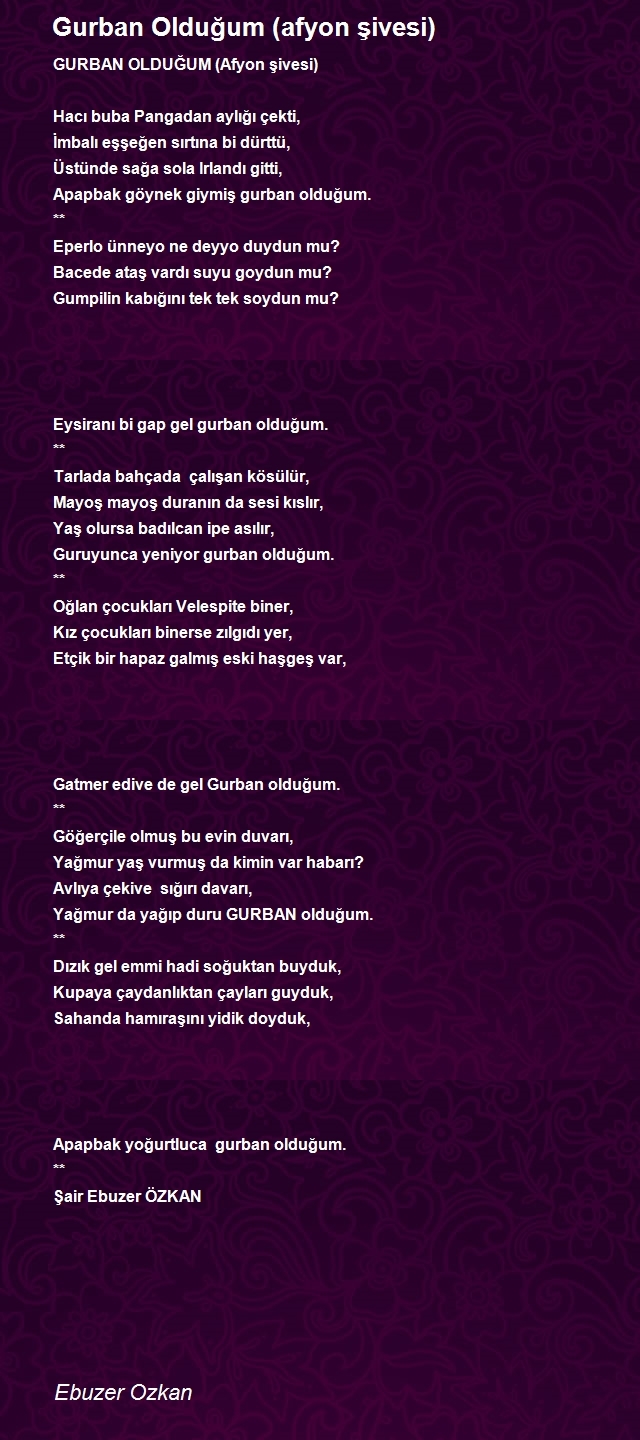 Ebuzer Ozkan