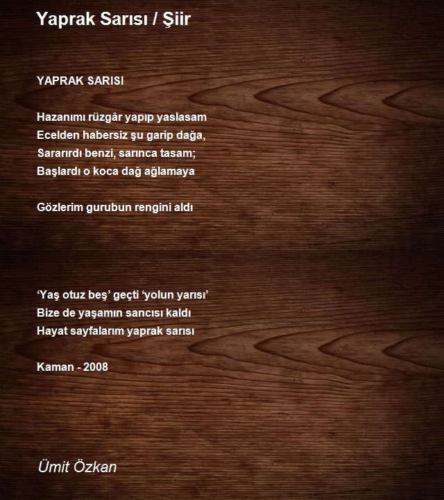 Ümit Özkan