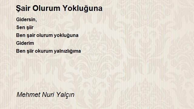 Mehmet Nuri Yalçın