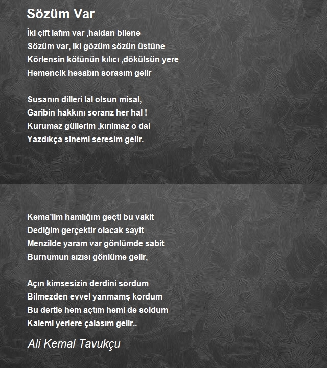 Ali Kemal Tavukçu