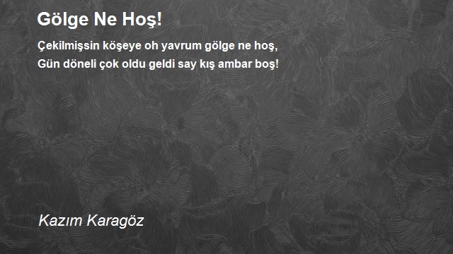 Kazım Karagöz