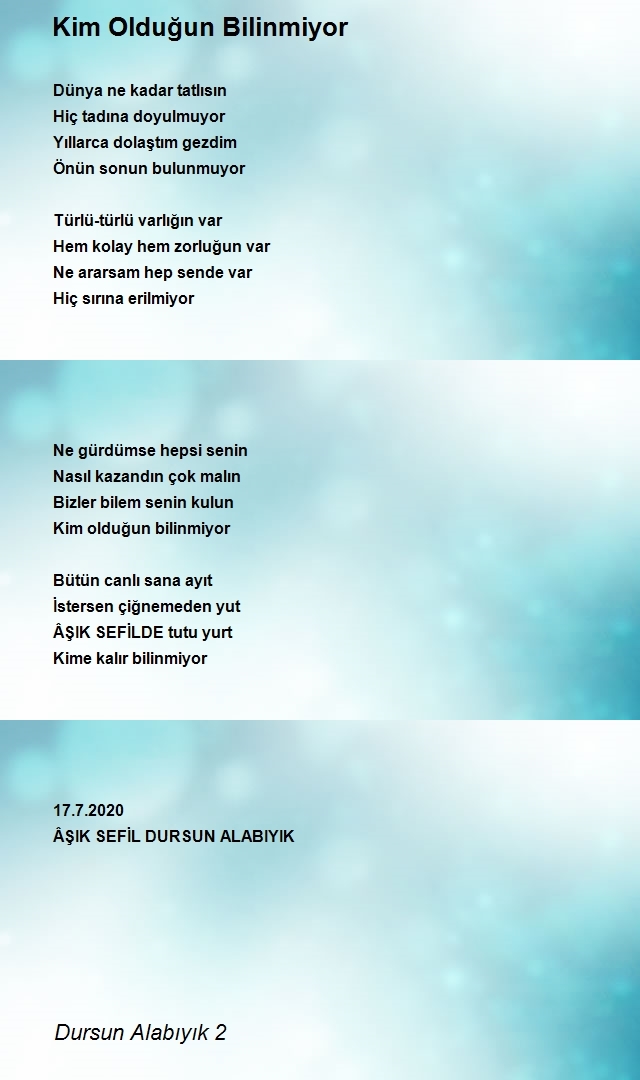 Dursun Alabıyık 2