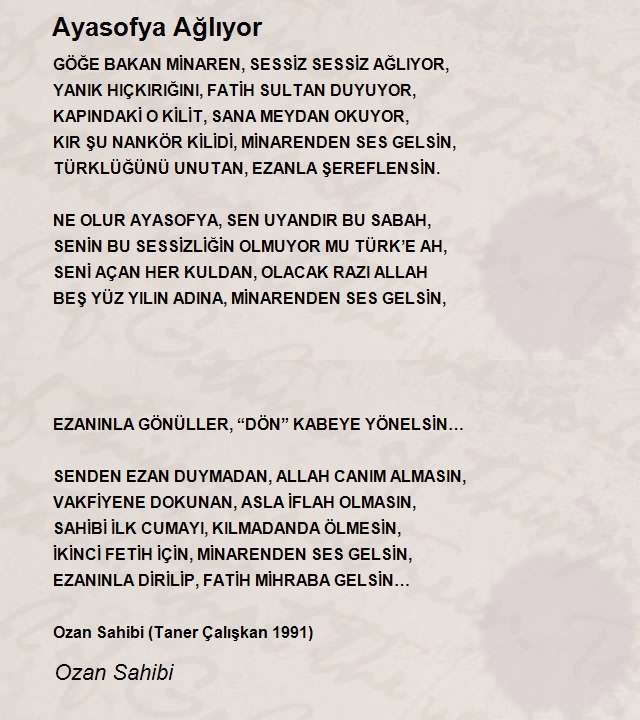 Ozan Sahibi