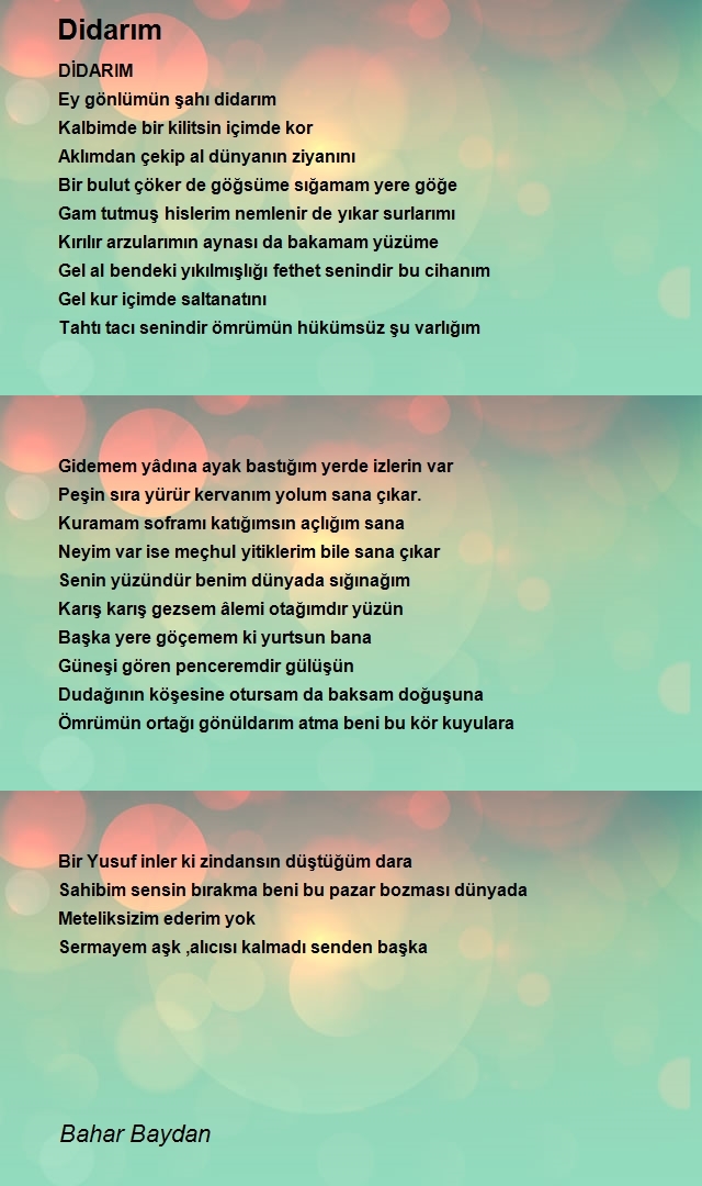 Bahar Baydan