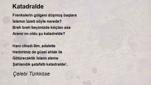 Çelebi Türkköse