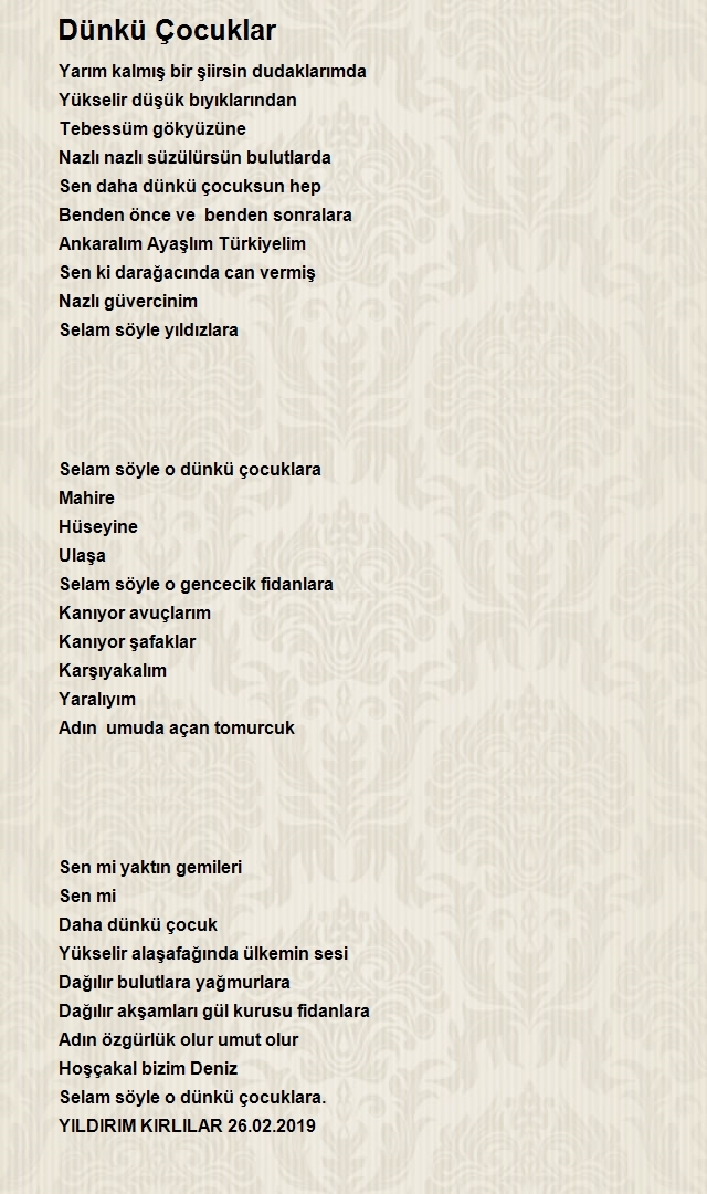 Yıldırım Kırlılar