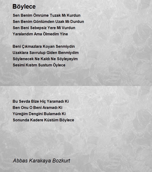 Abbas Karakaya Bozkurt