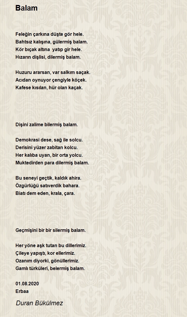 Duran Bükülmez