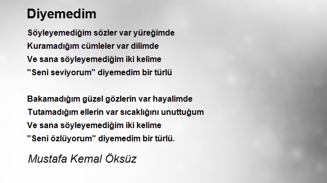 Mustafa Kemal Öksüz