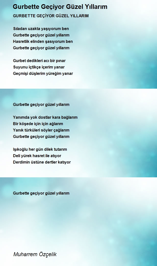 Muharrem Özçelik