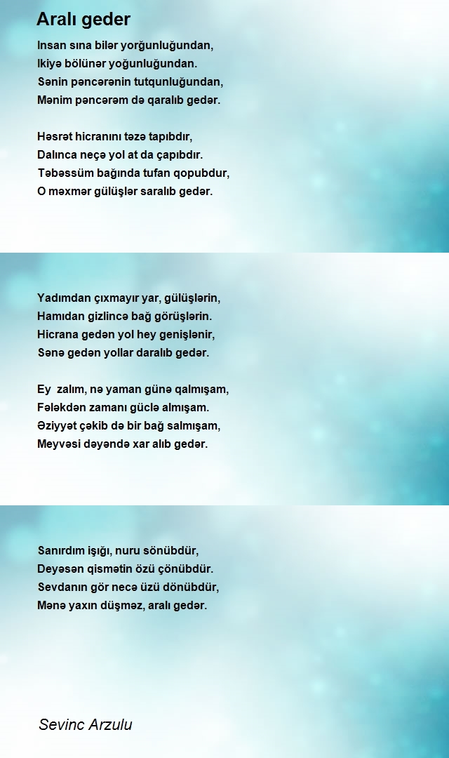 Sevinc Arzulu